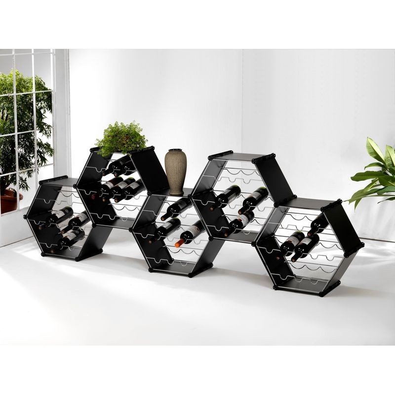 Hexagon Wine Rack