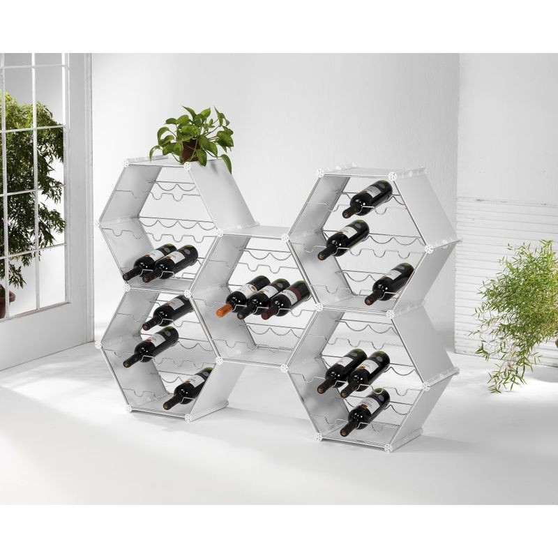Hexagon Wine Rack