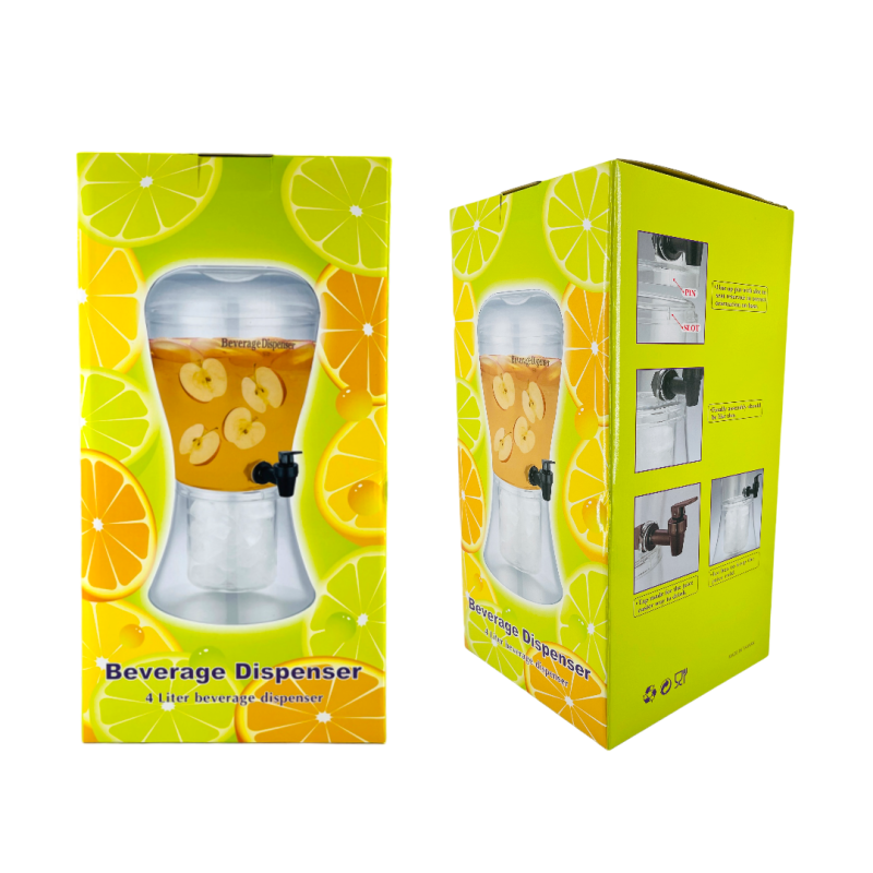 Beverage Dispenser with Ice Slot
