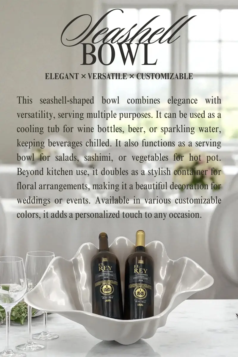 Seashell Serving Bowl-Large