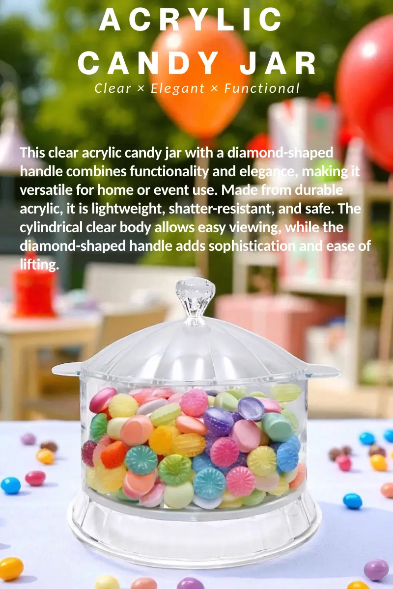 Acrylic Candy Jar