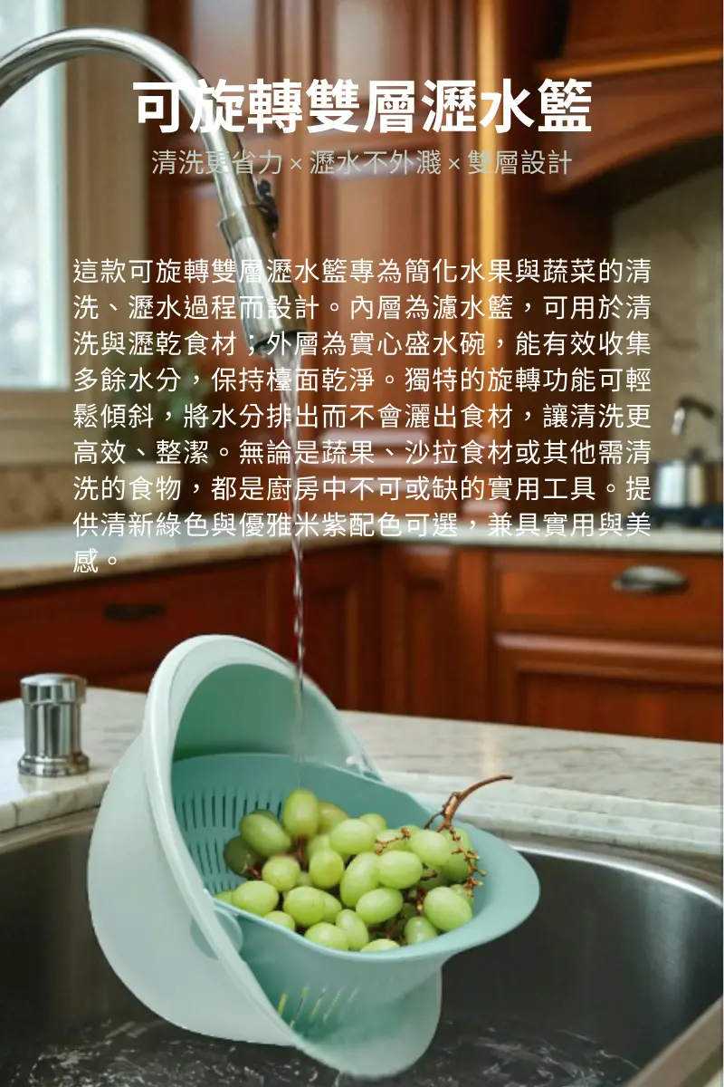 瀝水籃說明